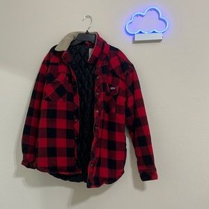 Dickies Button Up Flannel Jacket